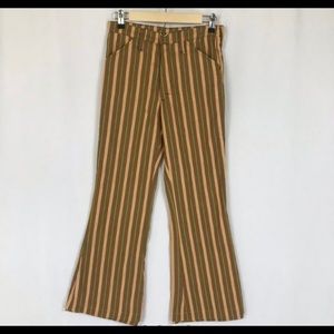 Vintage striped trousers